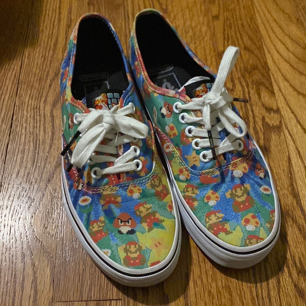 Mario Tie Dye Authentic Vans